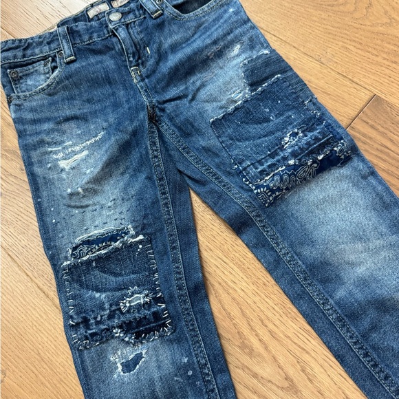 Polo Ralph Lauren Girls Boyfriend Jeans - Size 5T - EUC - Medium Blue Wash Denim - Picture 2 of 9